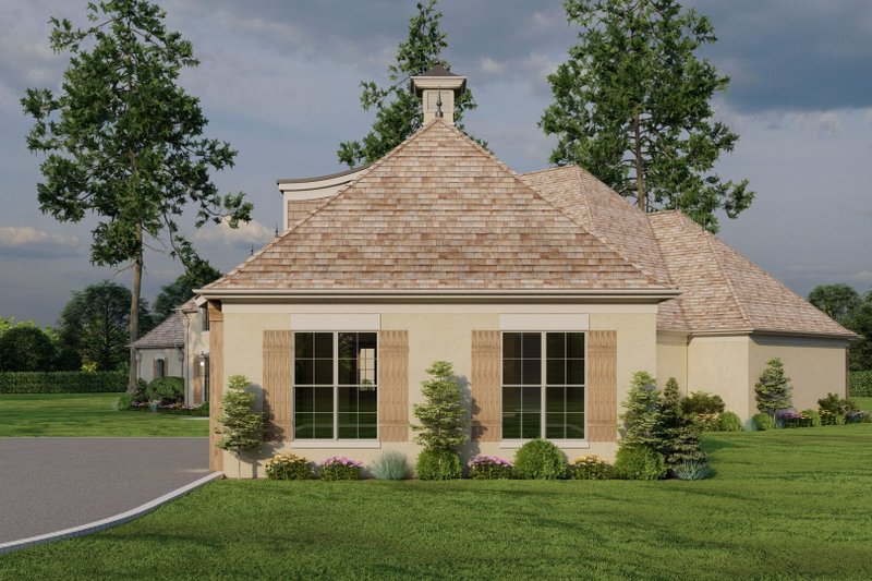 Dream House Plan - Exterior - Other Elevation for European House Plan #923-392 - 4 bed, 3.5 bath