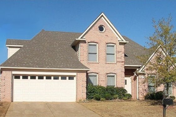 Exterior - Front Elevation for European House Plan #81-13647 - 3 bed, 2.5 bath