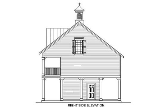 Exterior - Other Elevation for Cottage House Plan #45-354 - 3 bed, 3 bath