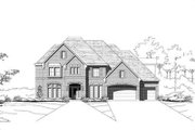 Traditional Style House Plan - 5 Beds 4.5 Baths 4881 Sq/Ft Plan #411-135 