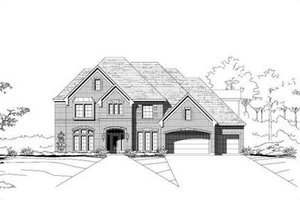 Traditional Exterior - Front Elevation Plan #411-135