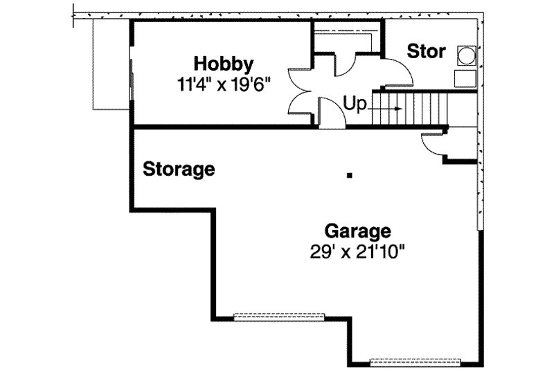 Home Plan - Floor Plan - Lower Floor for Craftsman House Plan #124-549 - 4 bed, 2.5 bath