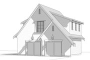 Farmhouse Style House Plan - 1 Beds 1 Baths 810 Sq/Ft Plan #1114-111 Exterior 