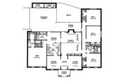 Traditional Style House Plan - 4 Beds 2 Baths 2231 Sq/Ft Plan #36-198 