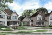 Traditional Style House Plan - 4 Beds 3.5 Baths 6044 Sq/Ft Plan #17-2261 