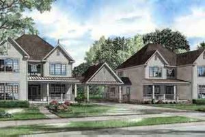 Traditional Exterior - Front Elevation Plan #17-2261