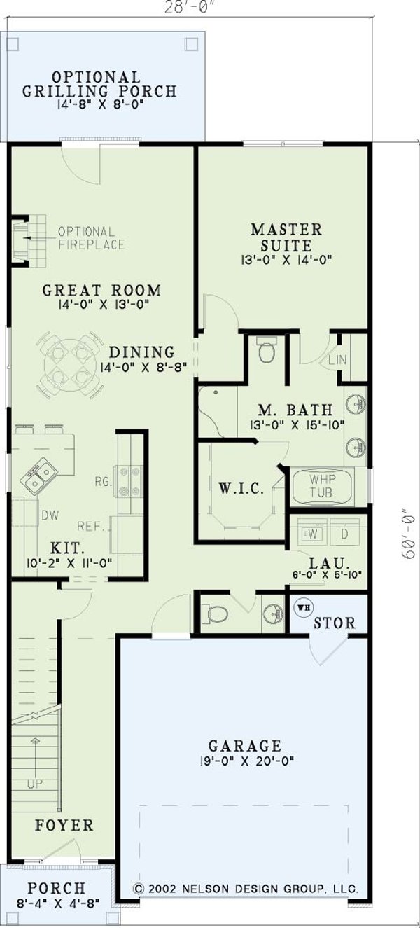 House Blueprint - Traditional Floor Plan - Main Floor Plan #17-426