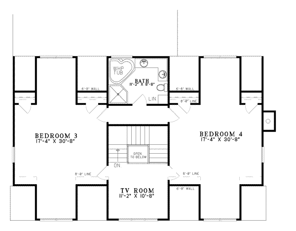 Home Plan - Southern Floor Plan - Other Floor Plan #17-416