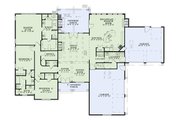European Style House Plan - 3 Beds 2.5 Baths 2618 Sq/Ft Plan #17-2456 