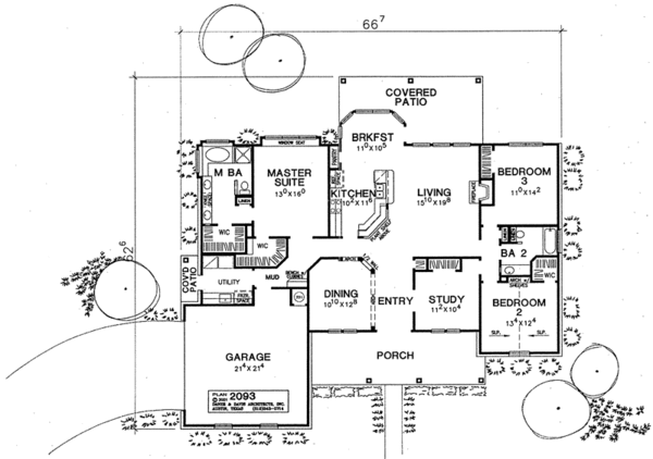 Traditional Floor Plan - Main Floor Plan #472-16