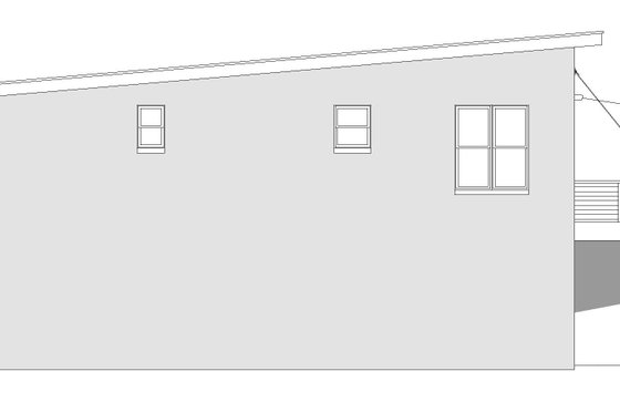 Exterior - Other Elevation for Contemporary House Plan #932-433 - 3 bed, 2 bath