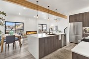Contemporary Style House Plan - 3 Beds 2 Baths 1748 Sq/Ft Plan #1070-235 