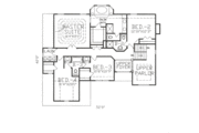 Traditional Style House Plan - 4 Beds 3.5 Baths 2576 Sq/Ft Plan #405-210 