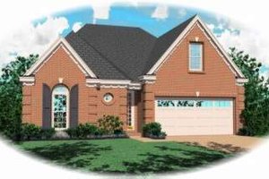 Traditional Exterior - Front Elevation Plan #81-768