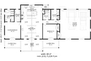 Country Style House Plan - 2 Beds 2 Baths 1523 Sq/Ft Plan #932-1069 