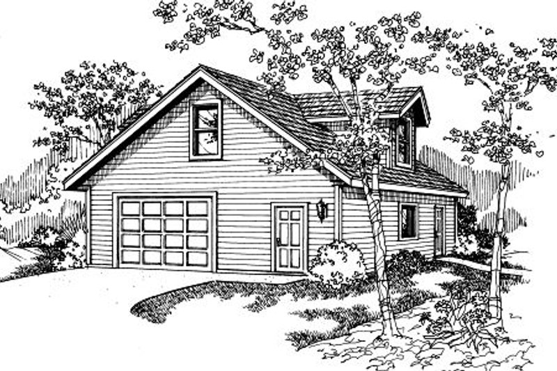 Architectural House Design - Traditional Exterior - Front Elevation Plan #124-661