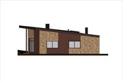 Modern Style House Plan - 3 Beds 1 Baths 1147 Sq/Ft Plan #906-25 