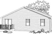 Ranch Style House Plan - 3 Beds 1 Baths 1139 Sq/Ft Plan #70-1017 