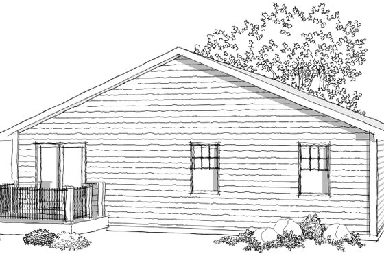 Photo 1 for Ranch House Plan #70-1017 - 3 bed, 1 bath