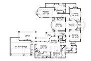 Mediterranean Style House Plan - 4 Beds 4.5 Baths 7823 Sq/Ft Plan #411-634 