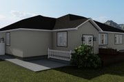 Traditional Style House Plan - 3 Beds 2 Baths 1972 Sq/Ft Plan #1060-45 