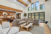 Craftsman Style House Plan - 5 Beds 5.5 Baths 4466 Sq/Ft Plan #892-46 Interior 