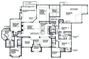 Prairie Style House Plan - 5 Beds 4 Baths 4545 Sq/Ft Plan #935-13 