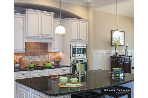 Interior - Kitchen 2 for European House Plan #929-958 - 4 bed, 3 bath