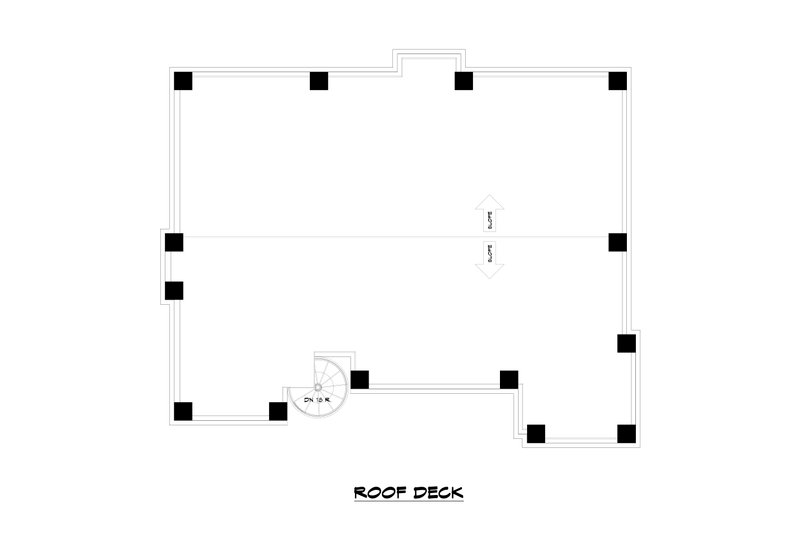 House Design - Floor Plan - Other Floor for Modern House Plan #1066-105 - 7 bed, 8.5 bath