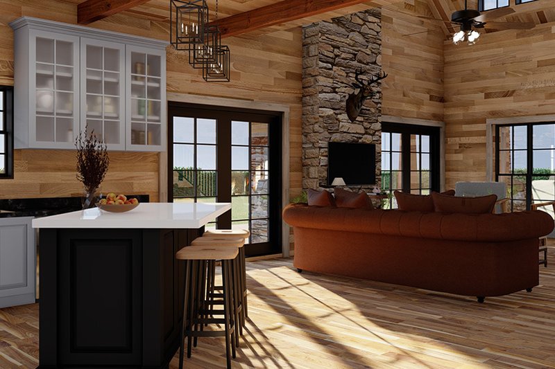 Architectural House Design - Interior - Other 4 for Country House Plan #923-299 - 3 bed, 2.5 bath