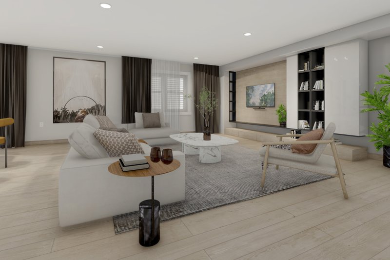 Dream House Plan - Interior - Other 2 for Ranch House Plan #1060-14 - 3 bed, 2 bath