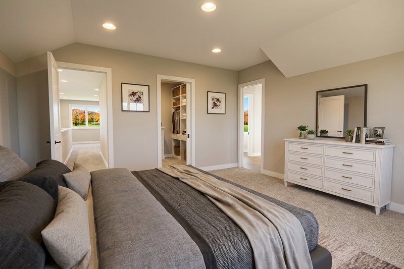 Dream House Plan - Interior - Master Bedroom for Farmhouse House Plan #51-1542 - 3 bed, 2.5 bath
