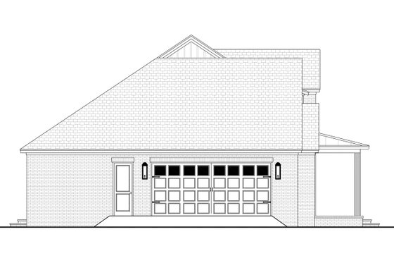 Exterior - Other Elevation for Farmhouse House Plan #430-421 - 3 bed, 3.5 bath