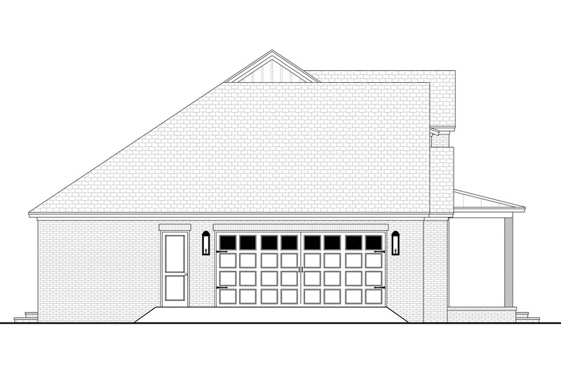 Dream House Plan - Exterior - Other Elevation for Farmhouse House Plan #430-421 - 3 bed, 3.5 bath