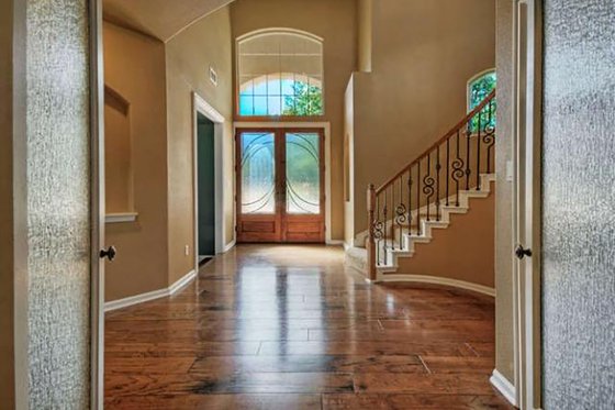 Interior - Entry 2 for Mediterranean House Plan #80-184 - 5 bed, 3 bath