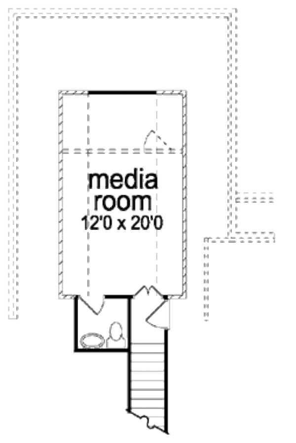 Home Plan - Traditional Floor Plan - Other Floor Plan #84-377