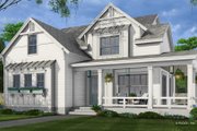 Farmhouse Style House Plan - 4 Beds 3.5 Baths 2733 Sq/Ft Plan #51-1270 