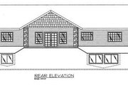 Ranch Style House Plan - 4 Beds 3 Baths 4484 Sq/Ft Plan #117-491 