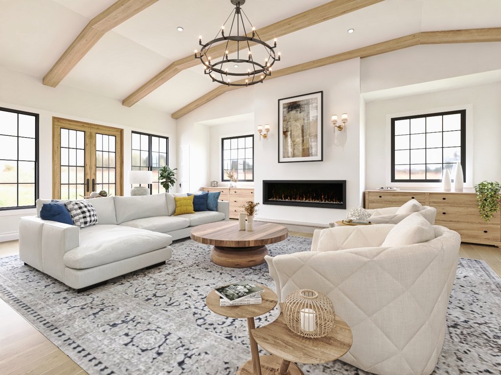 Interior - Family Room 3 for Traditional House Plan #54-720 - 6 bed, 4 bath
