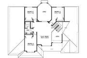Craftsman Style House Plan - 4 Beds 2.5 Baths 3040 Sq/Ft Plan #132-143 