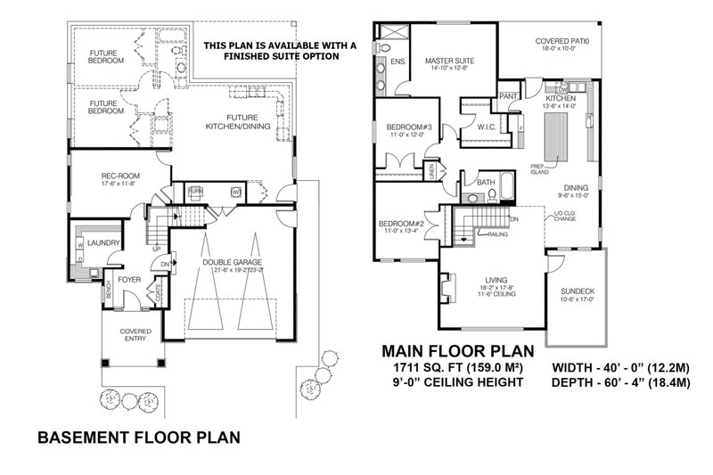 House Design - Floor Plan - Other Floor for Craftsman House Plan #1100-39 - 3 bed, 2 bath