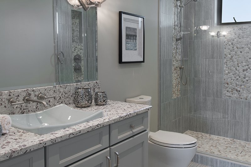 Architectural House Design - Interior - Bathroom 2 for Contemporary House Plan #930-20 - 3 bed, 4 bath