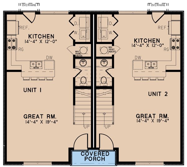 Traditional Floor Plan - Main Floor Plan #923-227