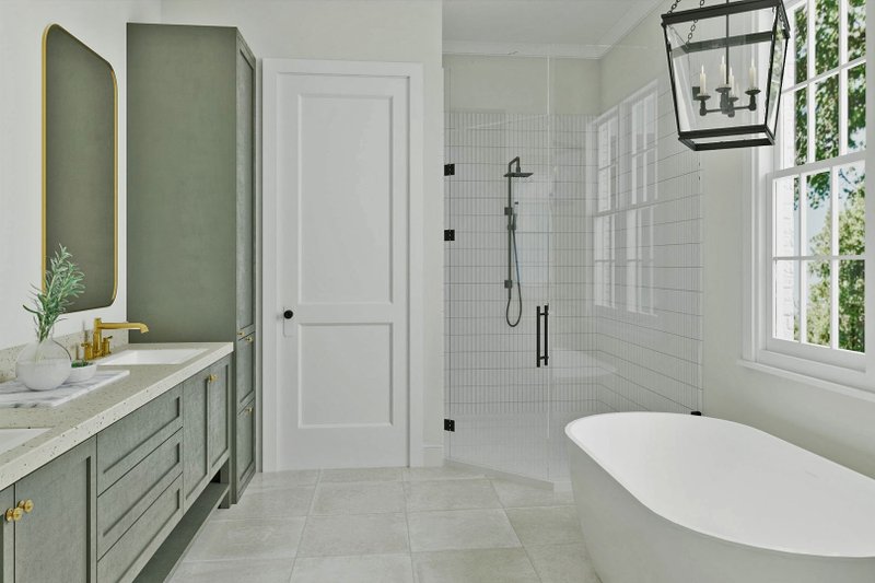 House Design - Interior - Master Bathroom for European House Plan #461-110 - 5 bed, 4 bath