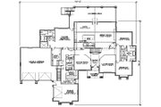 Craftsman Style House Plan - 6 Beds 6 Baths 4356 Sq/Ft Plan #5-345 