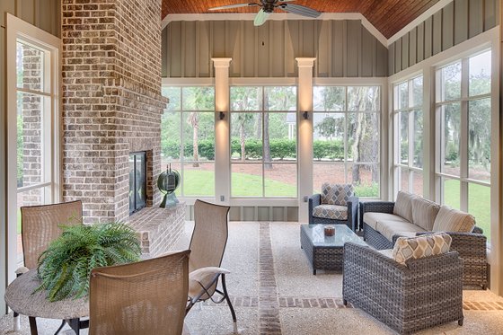 Exterior - Outdoor Living for Country House Plan #928-337 - 4 bed, 4.5 bath