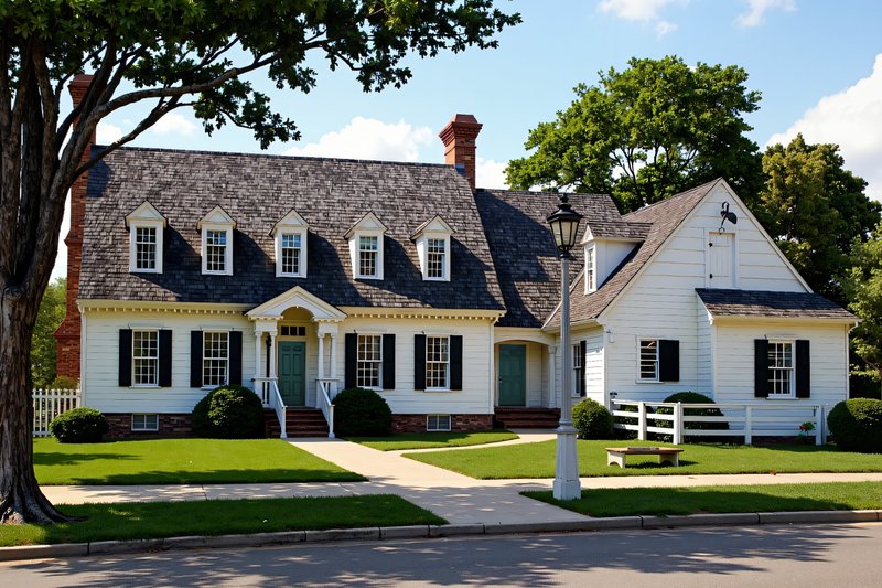 Dream House Plan - Colonial Photo Plan #137-134