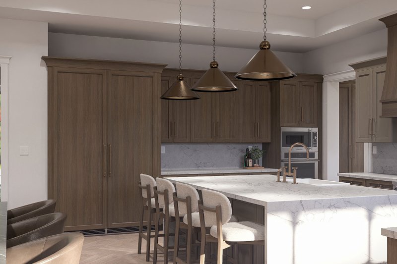 Home Plan - Interior - Kitchen 2 for Beach House Plan #455-820 - 2 bed, 2.5 bath