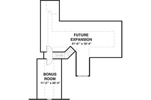 Floor Plan - Other Floor for Craftsman House Plan #56-628 - 4 bed, 4 bath