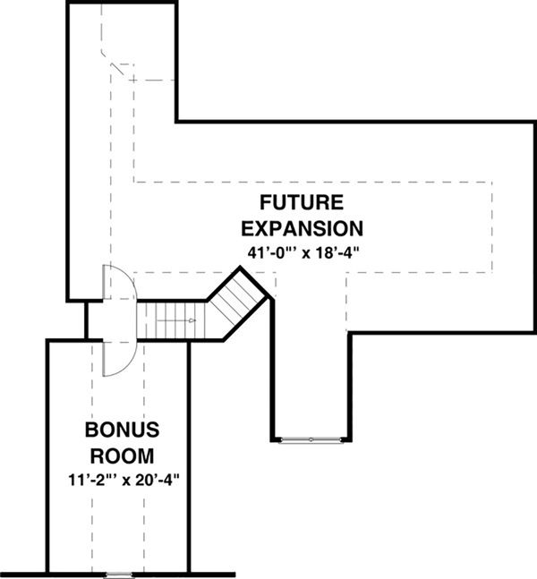 Craftsman Floor Plan - Other Floor Plan #56-628